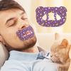 Nálepky proti chrápání pro děti na spaní Tvar úst Design proti dušení Kreslený styl Medvěd O-tvarovaný Náplast na dýchání ústy