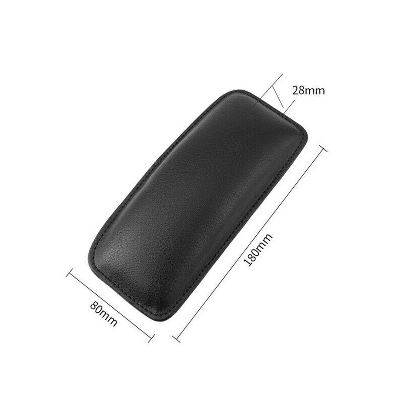 Black Car Mats Door Control Pillows Foot Headrest Cushions Knee Pads Leg Pads