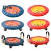 Balance Board with 5 Balls Wheels Handle Heavy Duty Portable Maze Wobble Board Toddler Sensory Balance Training Rocker Board Kids Physical Therapy Toy