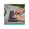 Accessoires Tablette Logitech Flip Folio, étui clavier pour iPad Pro 11 pouces (M4) et iPad Air 11 pouces (M2 et M3) (5e génération