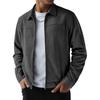 Herren Wildleder-Taschenjacke Herbst/Winter 2026: Lässiger Stil mit langen Ärmeln