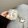 Ins swimming duck for AirPods Pro second generation apple protective case bluetooth wireless AirPods 1 earphone case