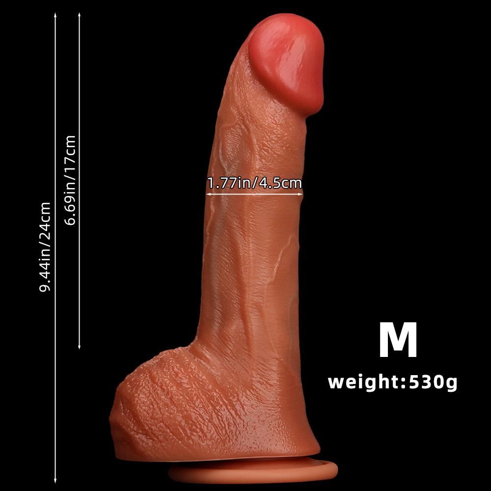 4 Size Liquid Silicone Dildo Simulated Penis Butt Plug Fisting Sex Toy Strap On Cock Big Dick Realistic Cock Masturbator