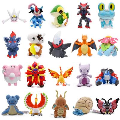 Plyšáci Pokémonů Měkké plyšové Anime panenky Gengar Greninja Zoroark Froakie Mewtwo Blissey Darkrai Venusaur Moltres 20 stylů