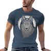Camiseta Northern Wolf Para Homem Camisetas De Anime Camiseta Oversized De Anime