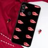 Kiss Me Lips Lipstick For Huawei Nova 12s 11i 12i 7i 8i Y73 Y70 Y90 Y60 Y72 Y61 Y91 9 10 SE P30 Pro P40 Lite Case