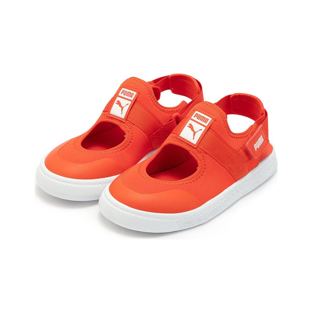 Puma Light-Flex Summer Little Kid Cherry Tomato Kids Sneakers Red White 383191-02