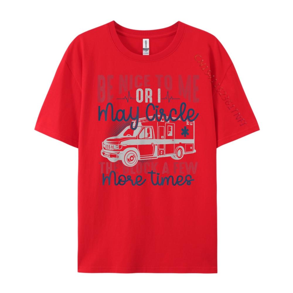 Funny Em And Paramedic Designer Clothes Men TShirts Mens Clothing Men Autumn Shirts For Men Japan Style S
