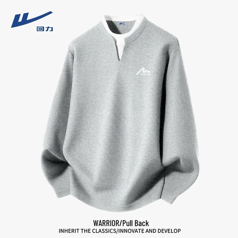 

Warrior Men s Waffle Knit Long Sleeve T-Shirt 3XL