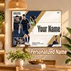 Custom Name Cristiano Ronaldo 5D Diamond Painting Personalized Full Drill Diamond Art Kit Gift