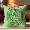 Fashion D-DDiptyque Cushion Cover Soft Washable Pillow Case Multi-Scene for Couch Bed Travel Office Use