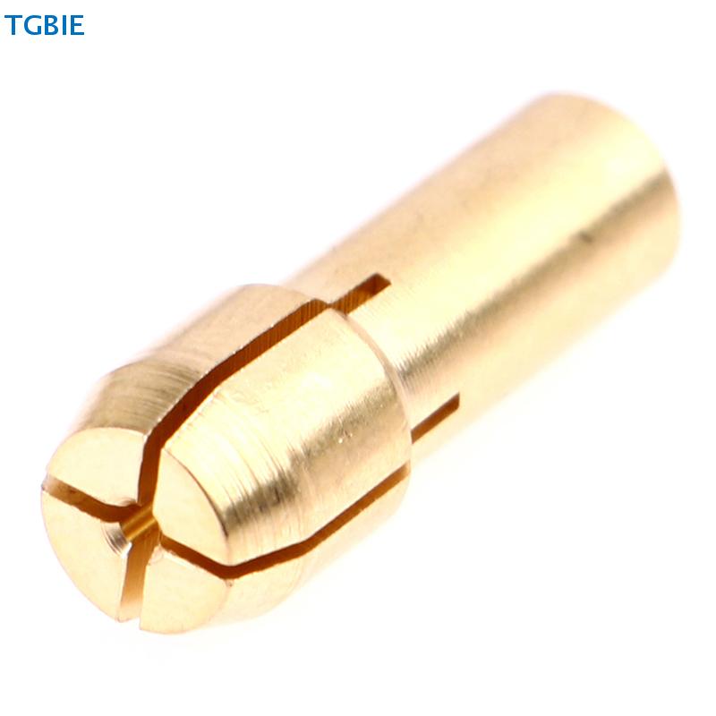 [TL][TL]7pcs/set Brass Collet For Mini Rotary Electric Motor Shaft Drill Chuck Bit Tool For 0.5-3.0MM Drill Bit