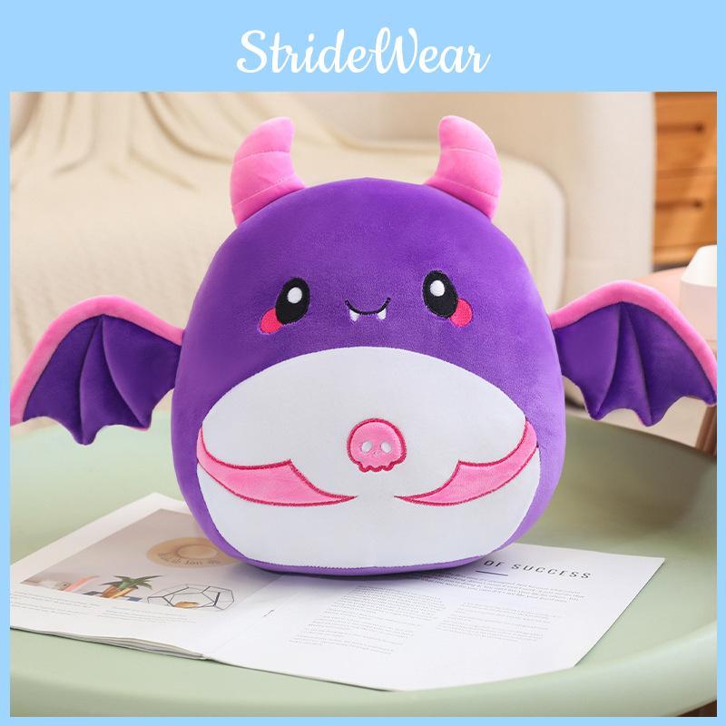 Bat Purple Cartoon Dumpling Plush Toy Cute Girl Children Halloween Doll Gift