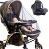 Stroller Mosquito Net Full Coverage Dense Mesh Breathable Infant Bug Net Universal Baby Stroller Mosquito Net for Outdoor