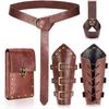 Středověký vikingský opasek parní náramek renesanční vintage ledvinka halloweenské cosplay doplňky pro převleky