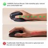 UGREEN Ergonomic Mouse Wireless Bluetooth Vertical Mouse Vertical Grip Stereoscopic Mouse Light Sound Office Mouse