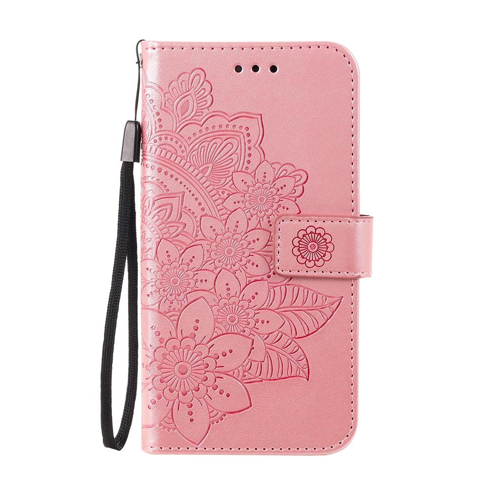 Magnetic Leather Wallet Flip Case for Xiaomi Redmi Note 15 Pro Plus 4G 5G Phone Book Kickstand Cover Embossed Flower Butterfly