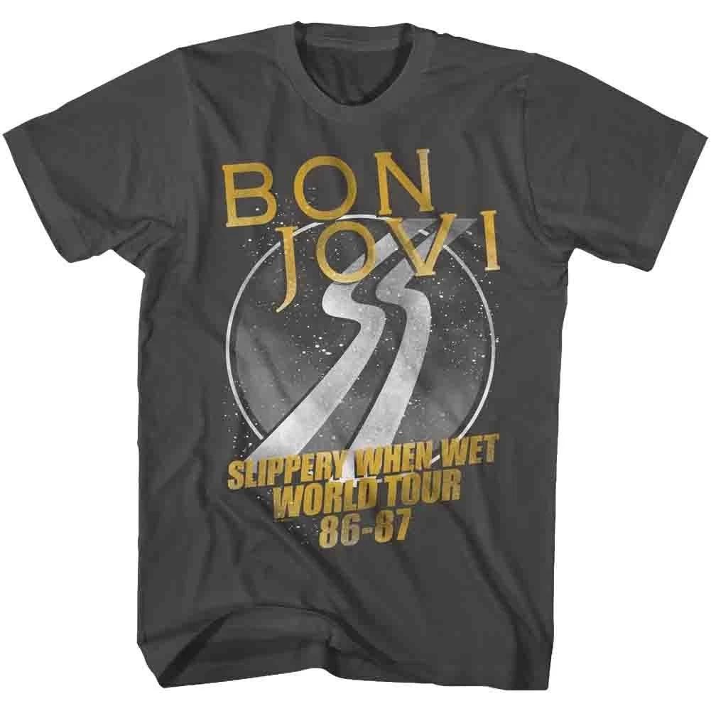 Bon Jovi World Tour Smoke Music Children s T-shirt 120
