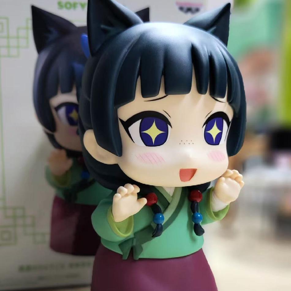 Anime The Apothecary Diaries Figure Maomao Noodle Stopper Figure Cute Cat Ear Ver. PVC Collection Model Doll Toys for Kids Gifts