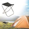 Camping Stool, Mini Folding Stool with Carry Bag, Aluminum-Alloy Bracket Lightweight Collapsible Fishing Stool Outdoor
