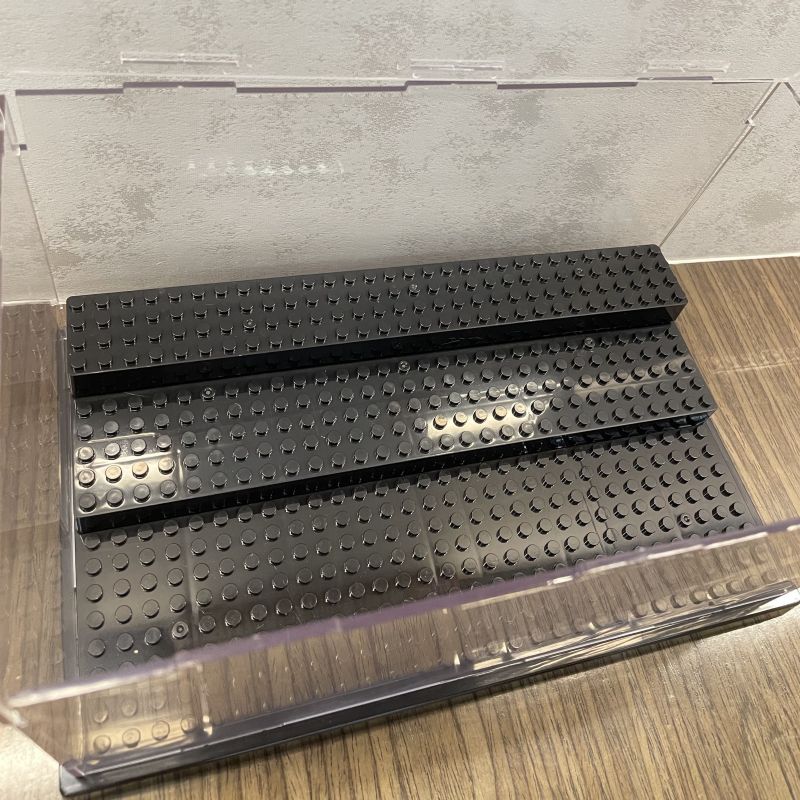 Non-Toxic Acrylic Transparent Display Box Building Blocks Model Assemble Dust Cover Figures Toys Protection Showcase Compatible With Brand