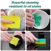 Wavelet Wood Pulp Cotton Sponge Wipe  Kitchen Cleaning Sponge No Scratch Pot Or Dish Degradable Sponge