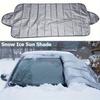 Universal Car Windshield Snow Cover - Frost Ice Rain Sun Protector for Most Cars SUVs 1PC Auto Windscreen ShieldWindshield Sunshades 1