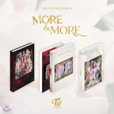 TWICE - 9. Mini-Album: MEHR & MEHR [1 von A, B, C Versionen wird zufällig gesendet]