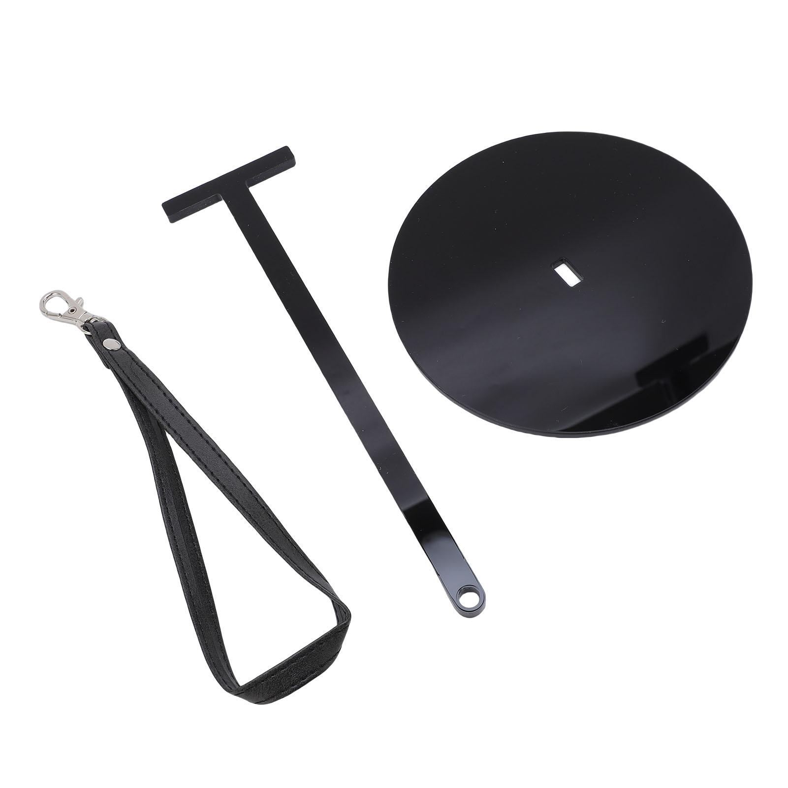 

Wrist Yarn Holder Acrylic Rubber Strap 360 Degree Rotation Portable Wrist Yarn Ball Stand for чёрный