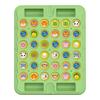 Multiplayer Animal/Fruit Theme Board Game Toy for Kids with Flip Chess for Family Gathering Classroom Activity Supply