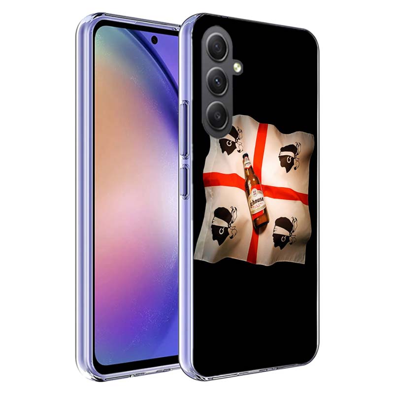 Flag of Sardinia Phone Case for Samsung A17 A37 A57 A07 A16 A26 A36 A56 A06 A02S A12 A22 A32 A52S A04S A14 A24 A34 A54 A03 A13 A