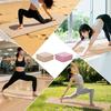 WUWAN Block Folding Yoga Mat, 178cm x 61cm, 8mm Thickness
