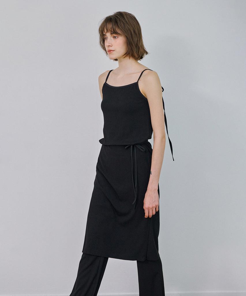 Marot String Midi Dress_Black