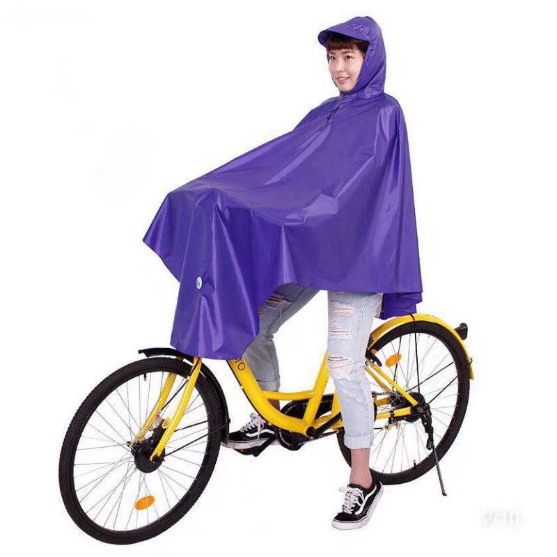 

Extra-Large Electric Bike & Motorcycle Rain Poncho - Fully Waterproof Adult Rain Suit One Size