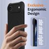For iPhone 17 Air Case Compatible with MagSafe Ripple Texture Liquid Silicone Protective Cover with Strap
