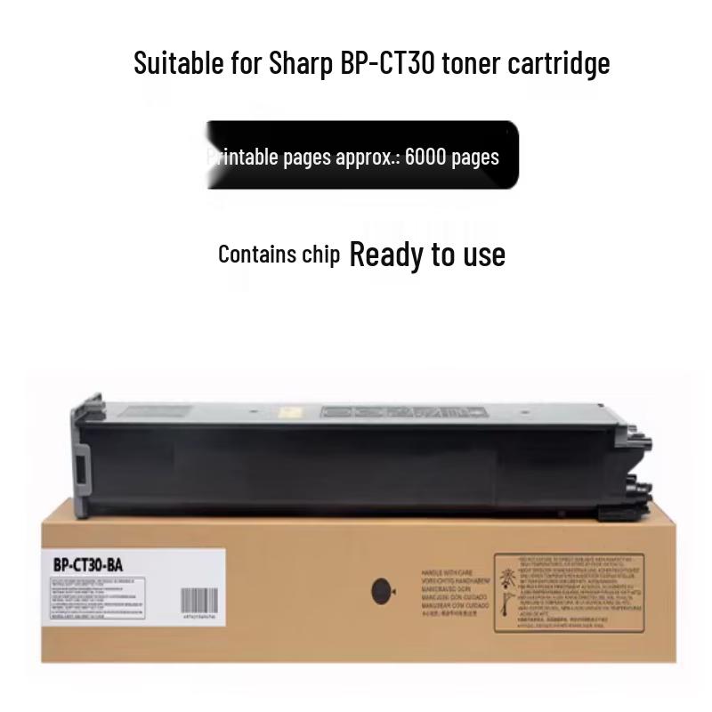 Zhishi Compatible Toner Cartridge for Sharp BP-CT30