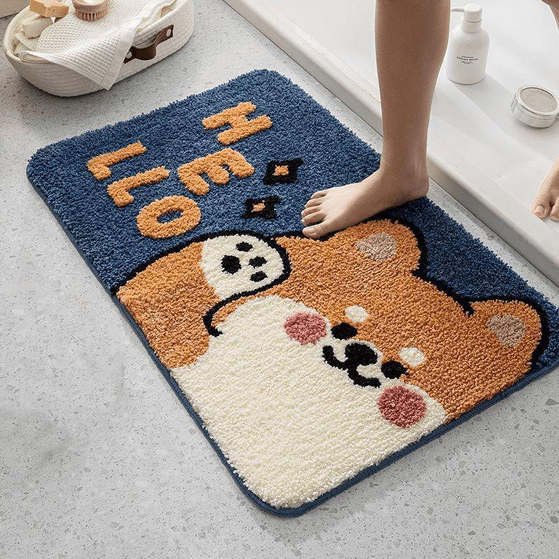 

Jianixiong Thick Imitation Cashmere Cartoon Bath Mat