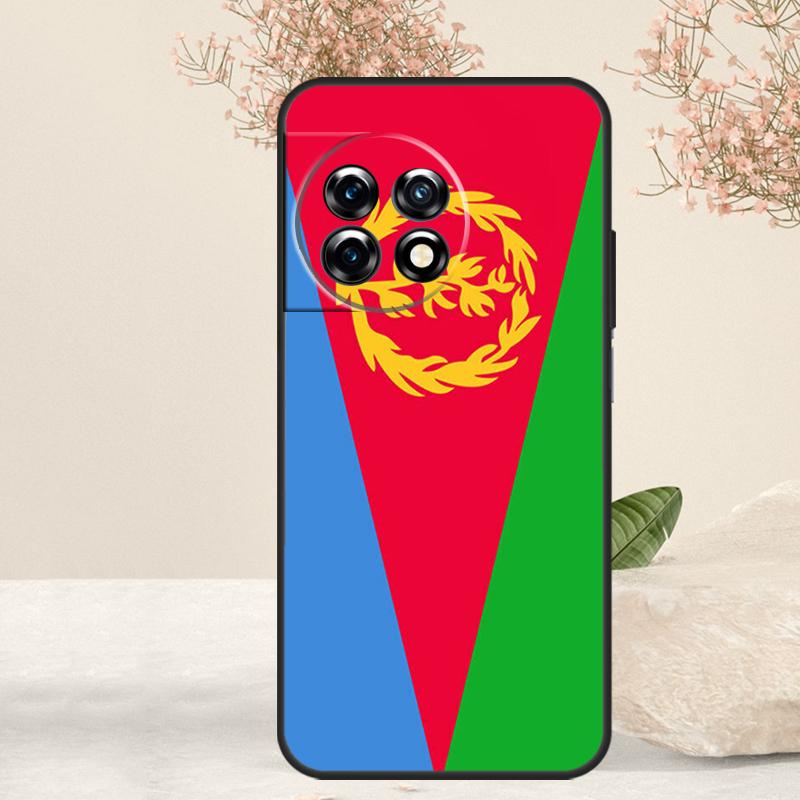 Eritrea Flag Case For OnePlus 15 R 13T 13 13R 12 12R 11 10R 10T 10 Pro Nord 5 CE 4 2 3 Lite N20 N30 Cover