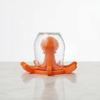 Octopus-Shaped Cup Drying Rack with 8-Arm Creative PLA Water Bottle Holder for Mugs Glasses Tumblers Space-Saving Countertop Organizer for Kitchen