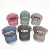 Retro Distressed Baseball Cap - Unisex Los Angeles Embroidered Design - High-Quality Vintage Style - Adjustable Fit for Men & Women
