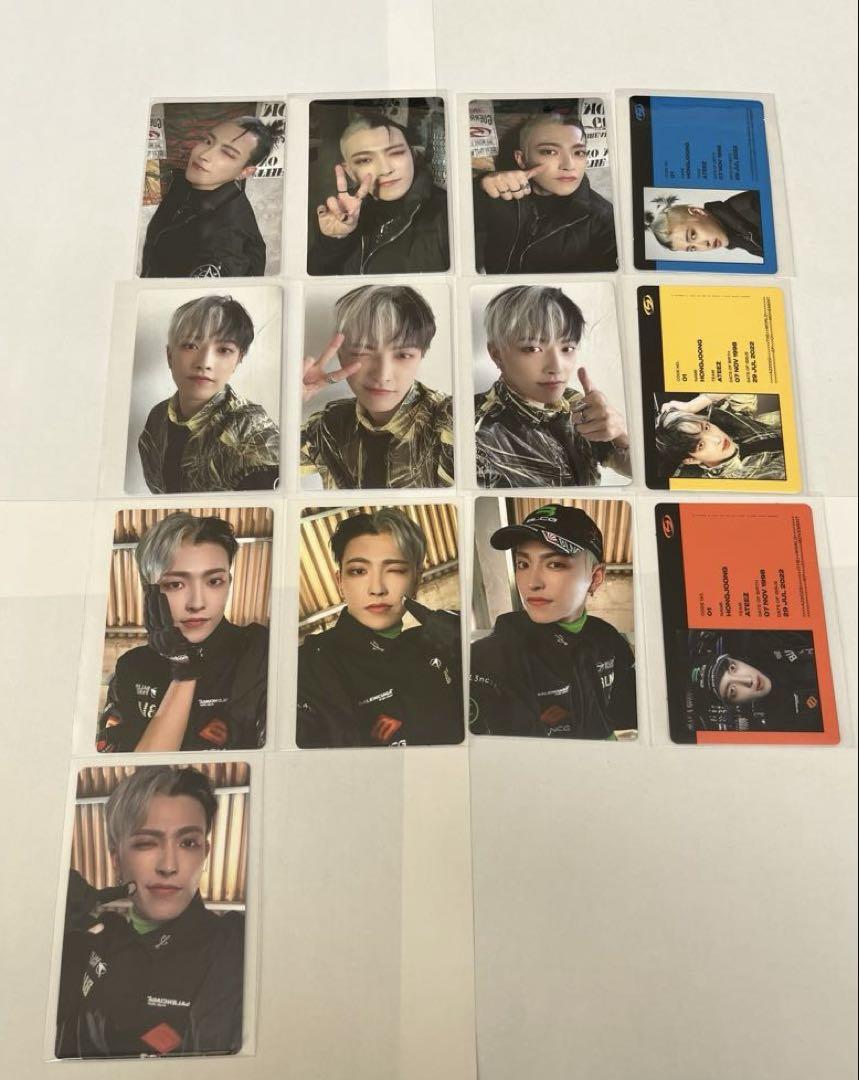 

[ИСПОЛЬЗОВАННАЯ] ATEEZ MOVEMENT Hongjoong Comp Set Коллекционная карточка