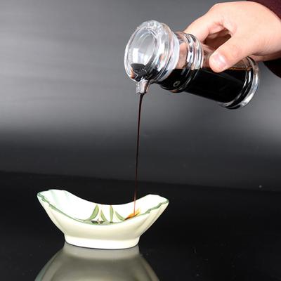 Acrylic Leak-proof Condiment Seasoning Container Vinegar Oil Cruet Bottle Jar