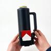 Tactical Reload Beer Bottle Sleeve with Built-In Opener Insulated Can Cooler Portable Drink Holder for Camping BBQ Novelty Gift for Men Military Fans