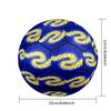 1pc Neon Light Swirls Theme Soccer Ball Football, Size 5, Lightweight PVC, Outdoor Training Soccer Ball,Gift J60421