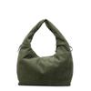 Large capacity corduroy shoulder women's bag bag 2025 new solid color bucket bag casual Korean version armpit bag
