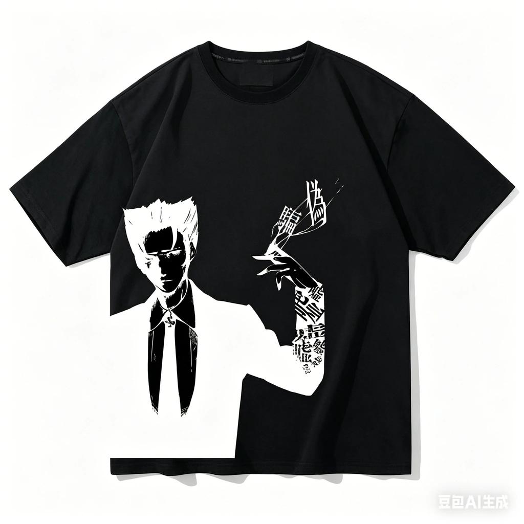 Monogatari Series Anime Lover Tshirt Year Round Clothing Personality Clothes Plus Size Unisex New Model Streetwear High Quality