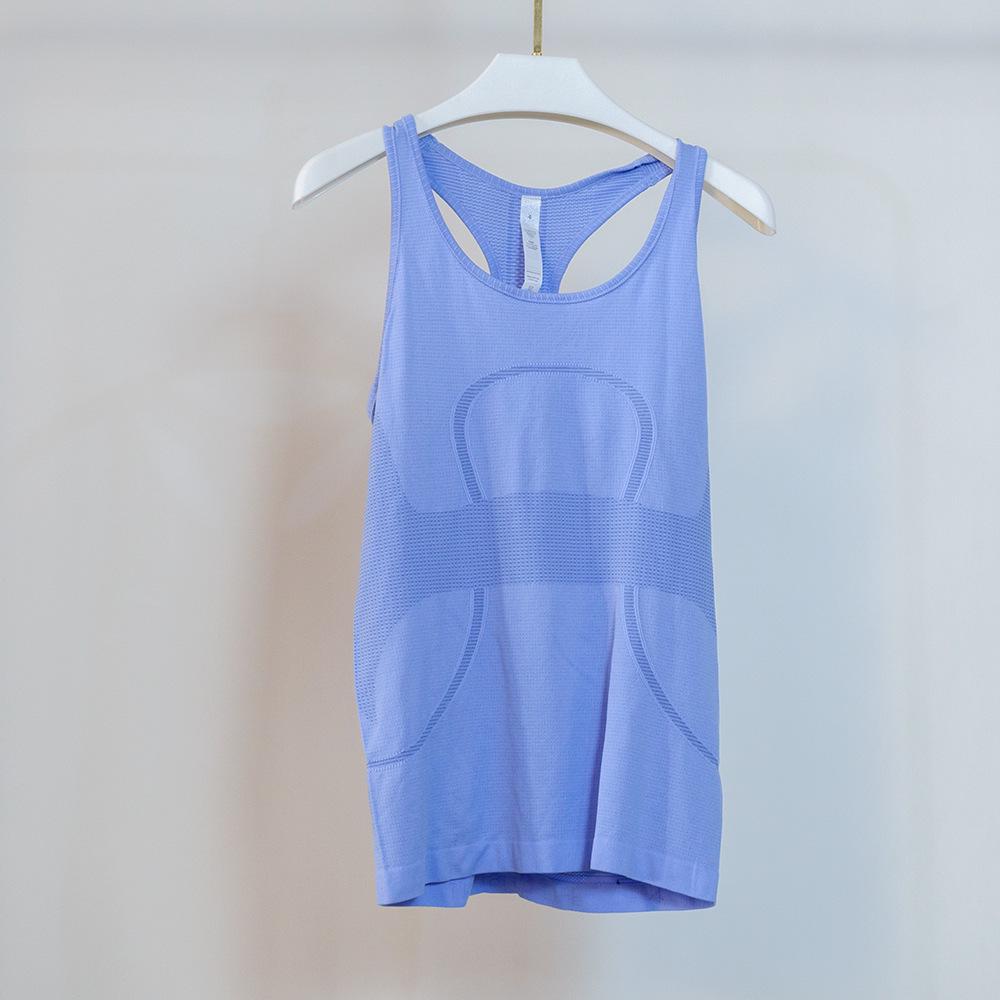High Elastic Seamless Women's Quick-Dry Sleeveless Yoga Vest