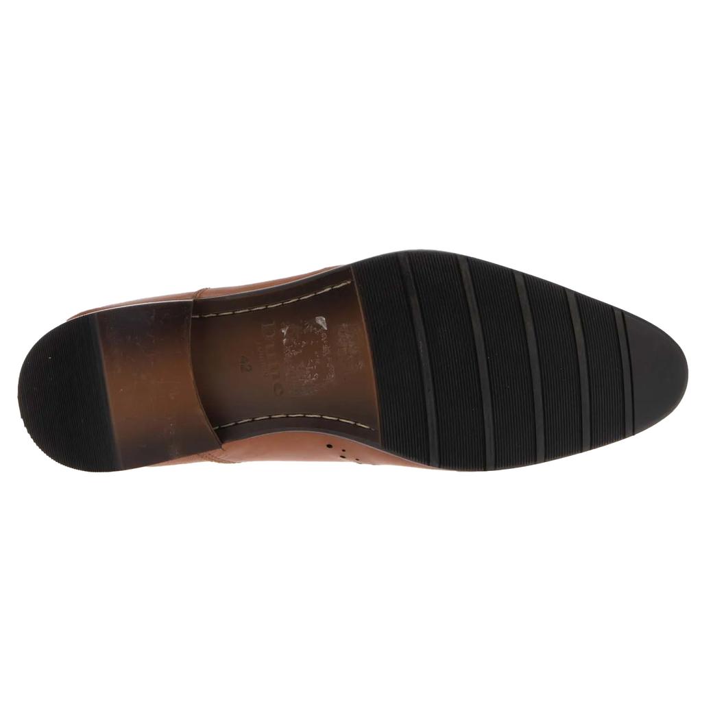 Męskie skórzane brogsy Dune London Sign