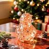 Slow-Rebound Christmas Squishy Toy Glitter Clear Squeeze Toy  Gift for Children
