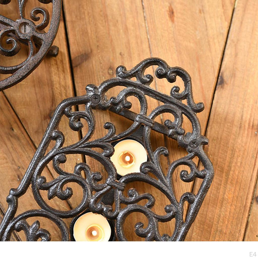 Cast Iron Tealight Candle Food Warmer Chafing